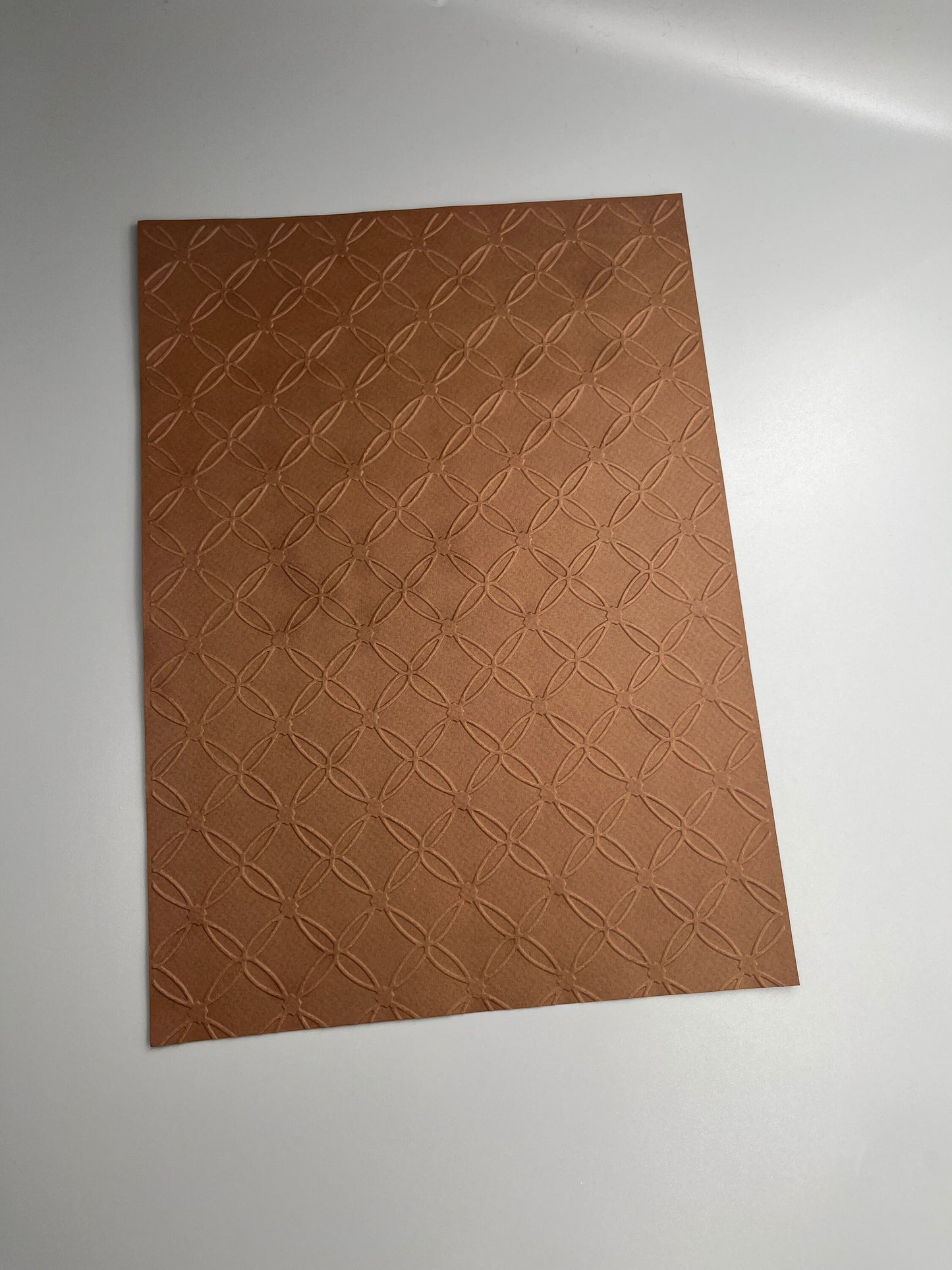 Embossed Paper Cards – Components for Handmade Cards (Multiple Colours & Sizes)