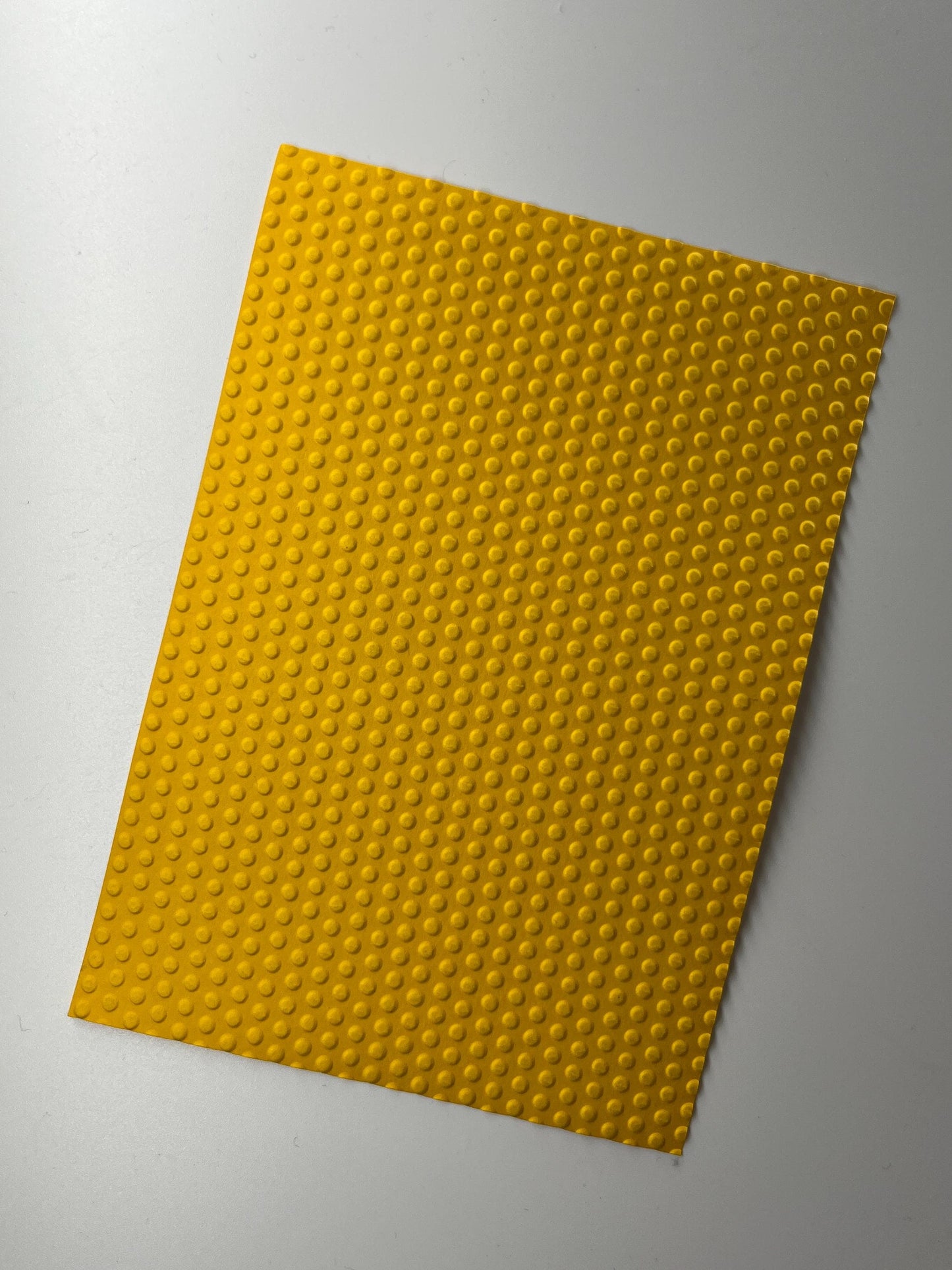 Embossed Dotted Paper Cards – Components for Handmade Cards (Multiple Colours & Sizes)