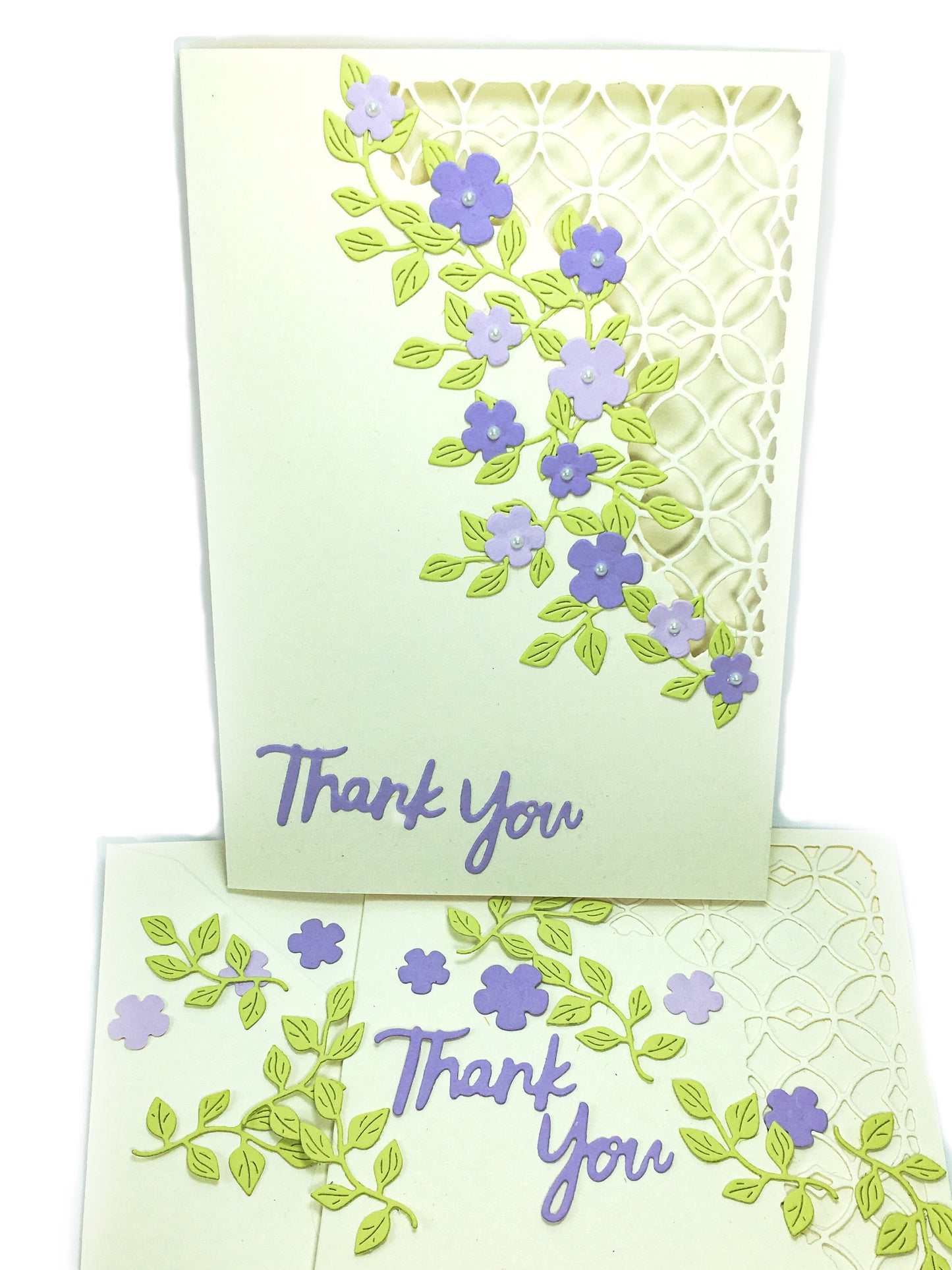 DIY Floral Birthday Card Making Kit – Handmade Greeting Card with Envelope (5x7")