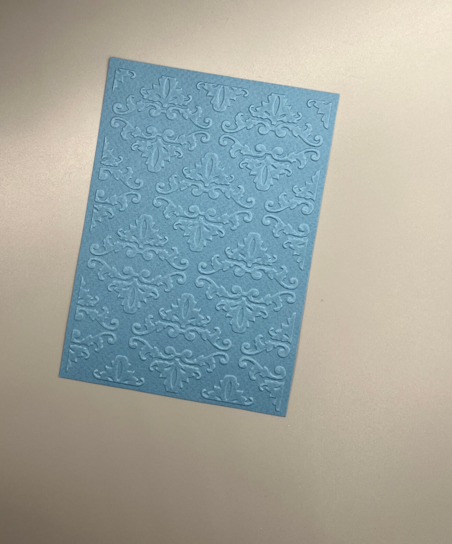 Embossed Castle Paper Cards – Components for Handmade Cards (10.5 x 14.5cm) – Pack B