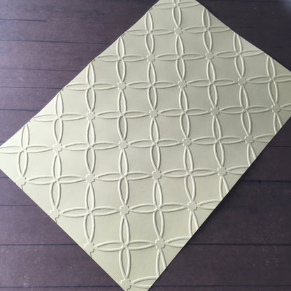Embossed Paper Card – Component for Handmade Cards (Multiple Sizes & Colours)