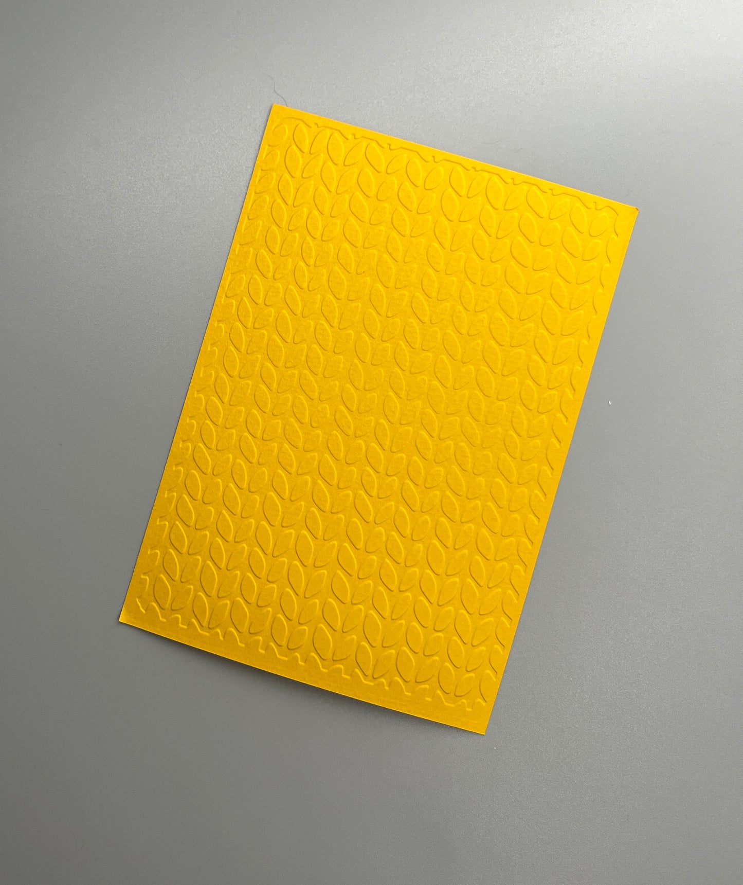 Embossed Knitted Paper Cards – Components for Handmade Cards (10.5 x 14.5cm)