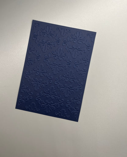 Embossed Castle Paper Cards – Components for Handmade Cards (10.5 x 14.5cm) – Pack B
