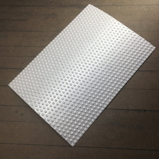 Embossed Pearlised Paper Cards – Components for Handmade Cards (Multiple Sizes)