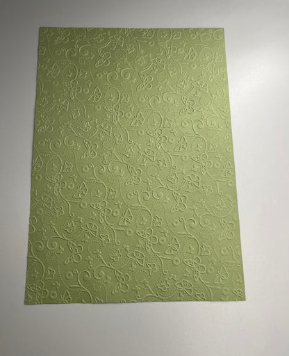 Embossed Butterfly Paper Cards – Components for Handmade Cards (Multiple Colours & Sizes)