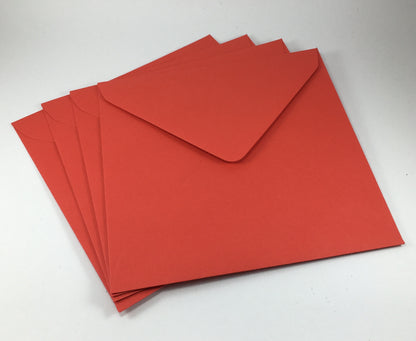 Handmade Christmas Card Kit – DIY Ornament Cards with Envelopes (15 x 15cm)
