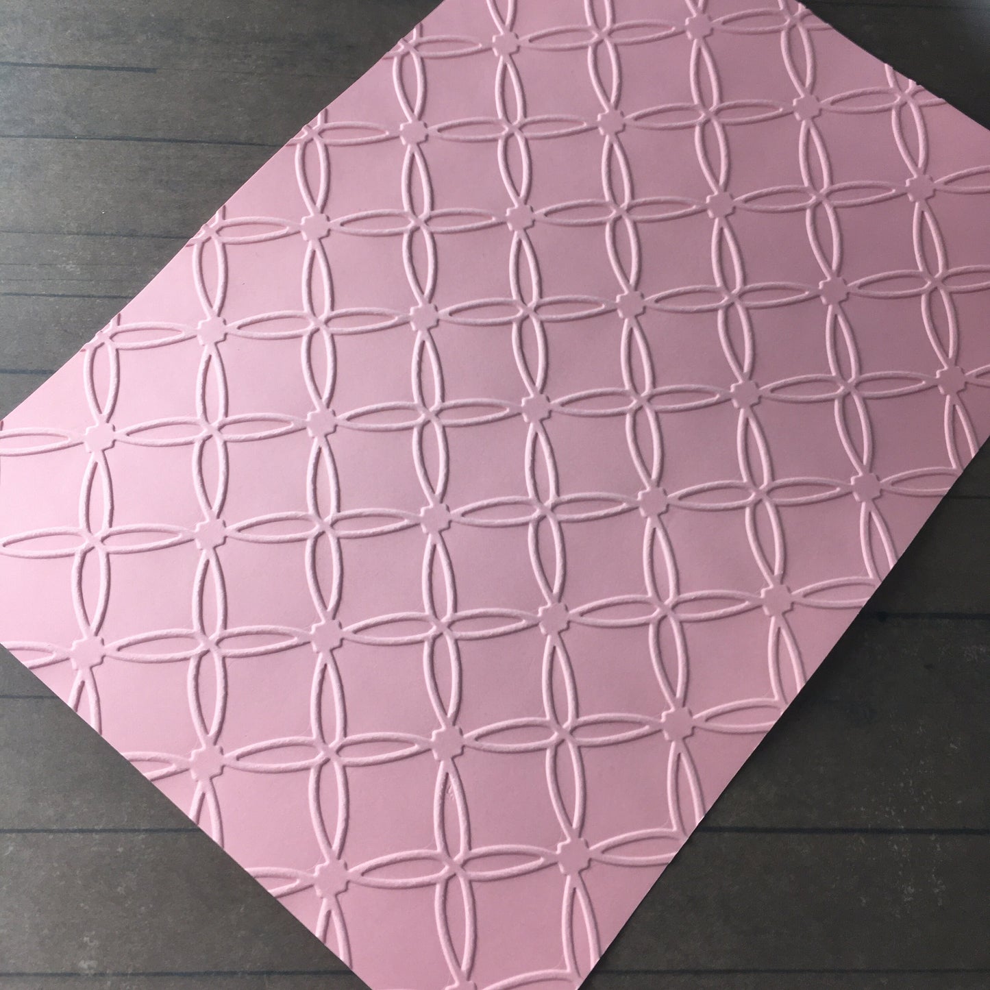 Embossed Paper Card – Component for Handmade Cards (Multiple Sizes & Colours)