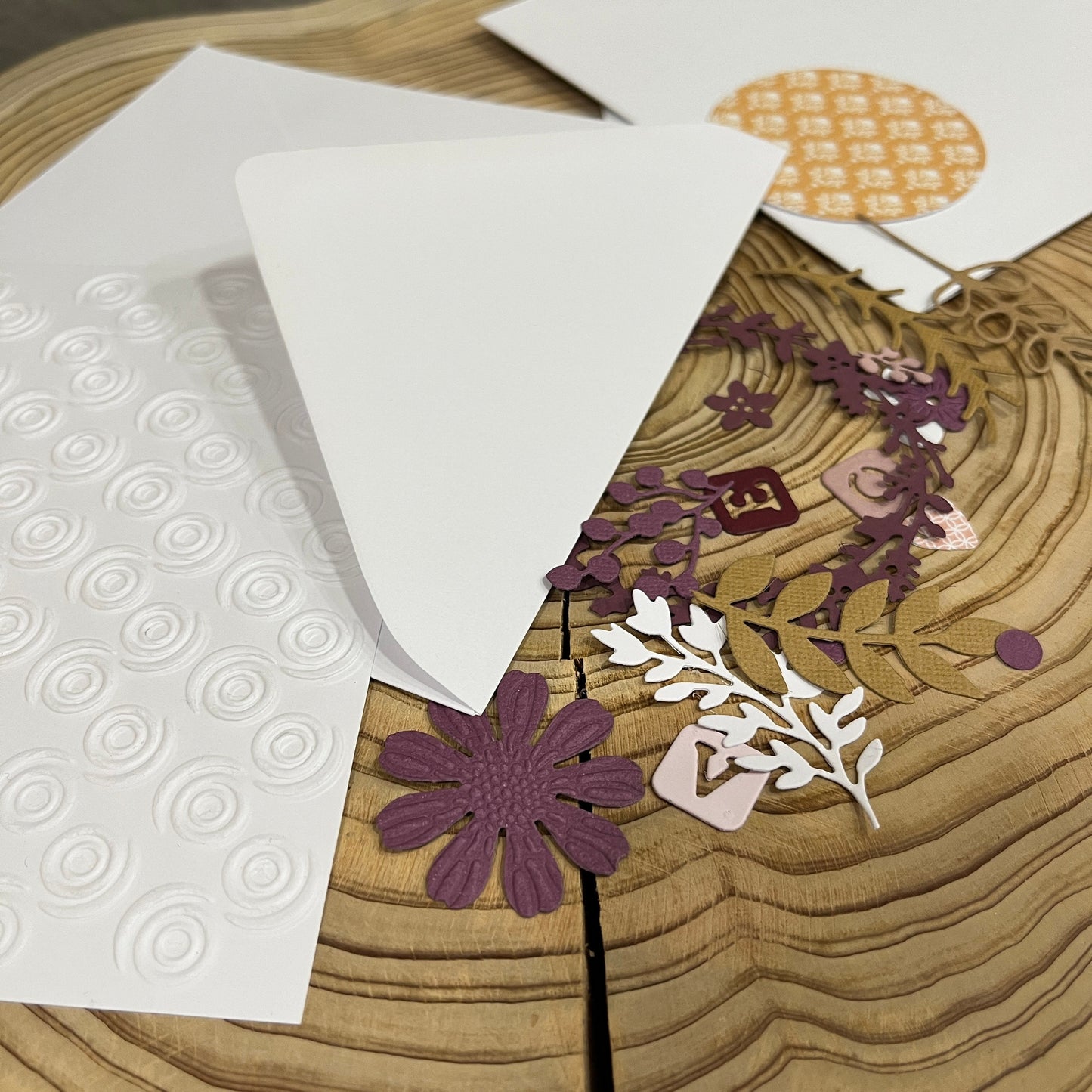 Handmade Embossed Card Making Kit – Valentine’s Day, Bridal Shower & Wedding (6x6")