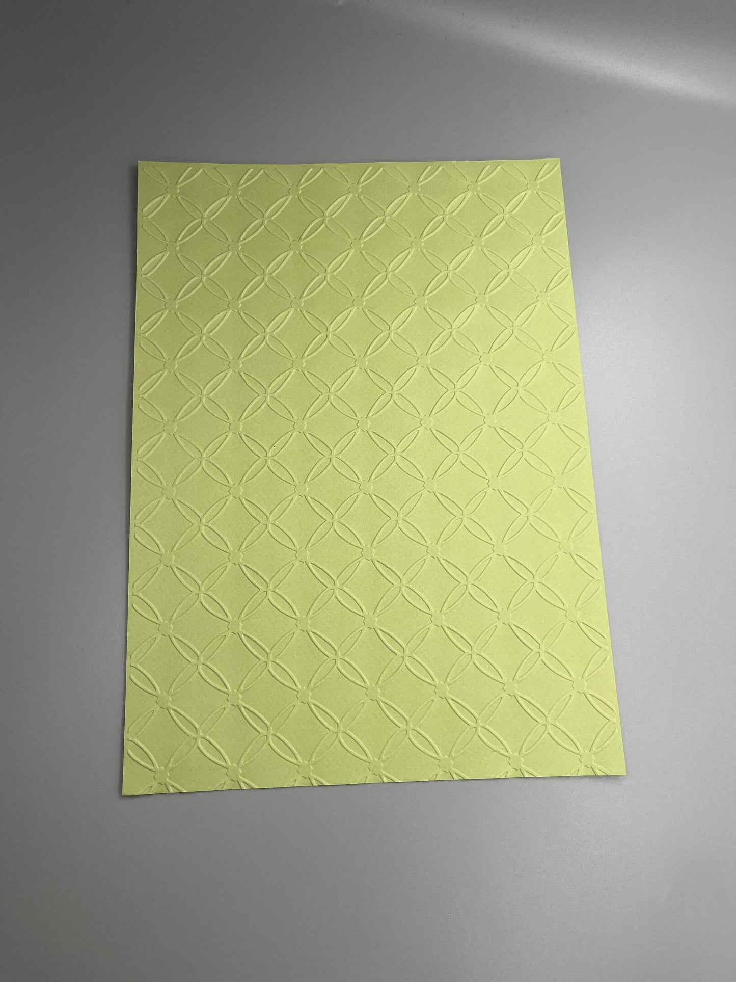 Embossed Paper Cards – Components for Handmade Cards (Multiple Colours & Sizes)
