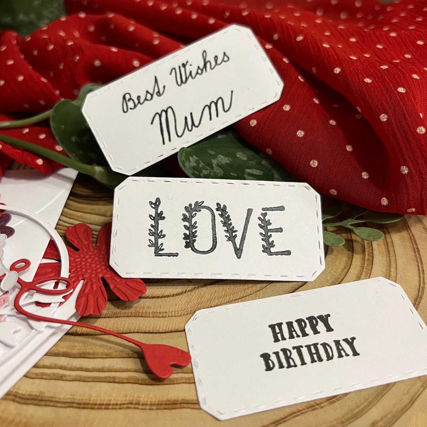 DIY Floral Card Making Kit – Handmade Embossed Card & Envelope (6x6")