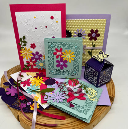 Kids’ Card Making Kit – DIY Birthday & Mother’s Day Cards + Mini Gift Box (3 Cards)