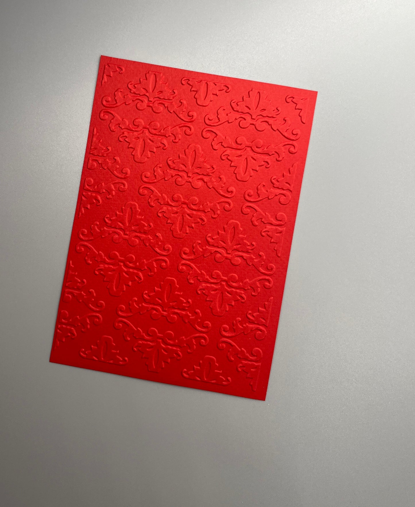 Embossed Castle Paper Cards – Components for Handmade Cards (10.5 x 14.5cm) – Pack B