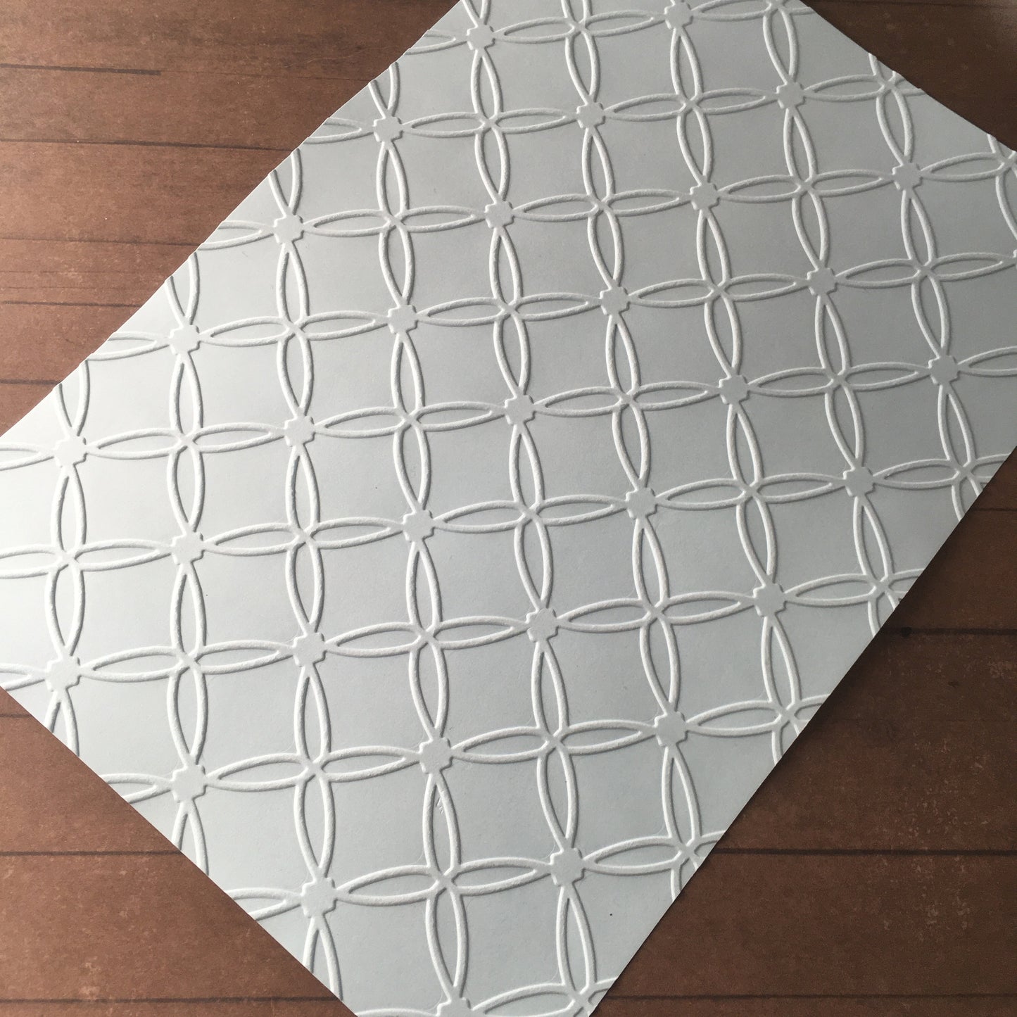 Embossed Paper Card – Component for Handmade Cards (Multiple Sizes & Colours)