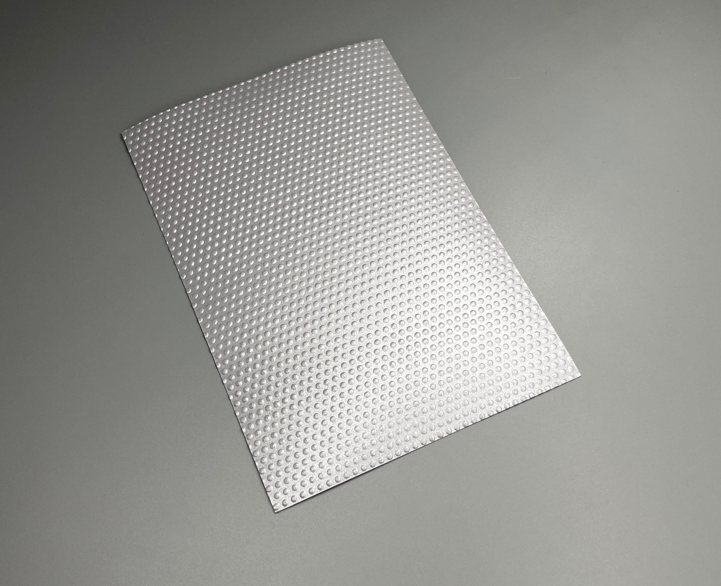 Embossed Dotted Pearlised Paper Cards – Components for Handmade Cards (Multiple Colours & Sizes)