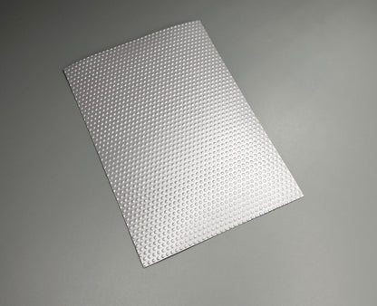 Embossed Dotted Pearlised Paper Cards – Components for Handmade Cards (Multiple Colours & Sizes)
