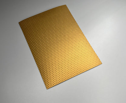 Embossed Dotted Pearlised Paper Cards – Components for Handmade Cards (Multiple Colours & Sizes)