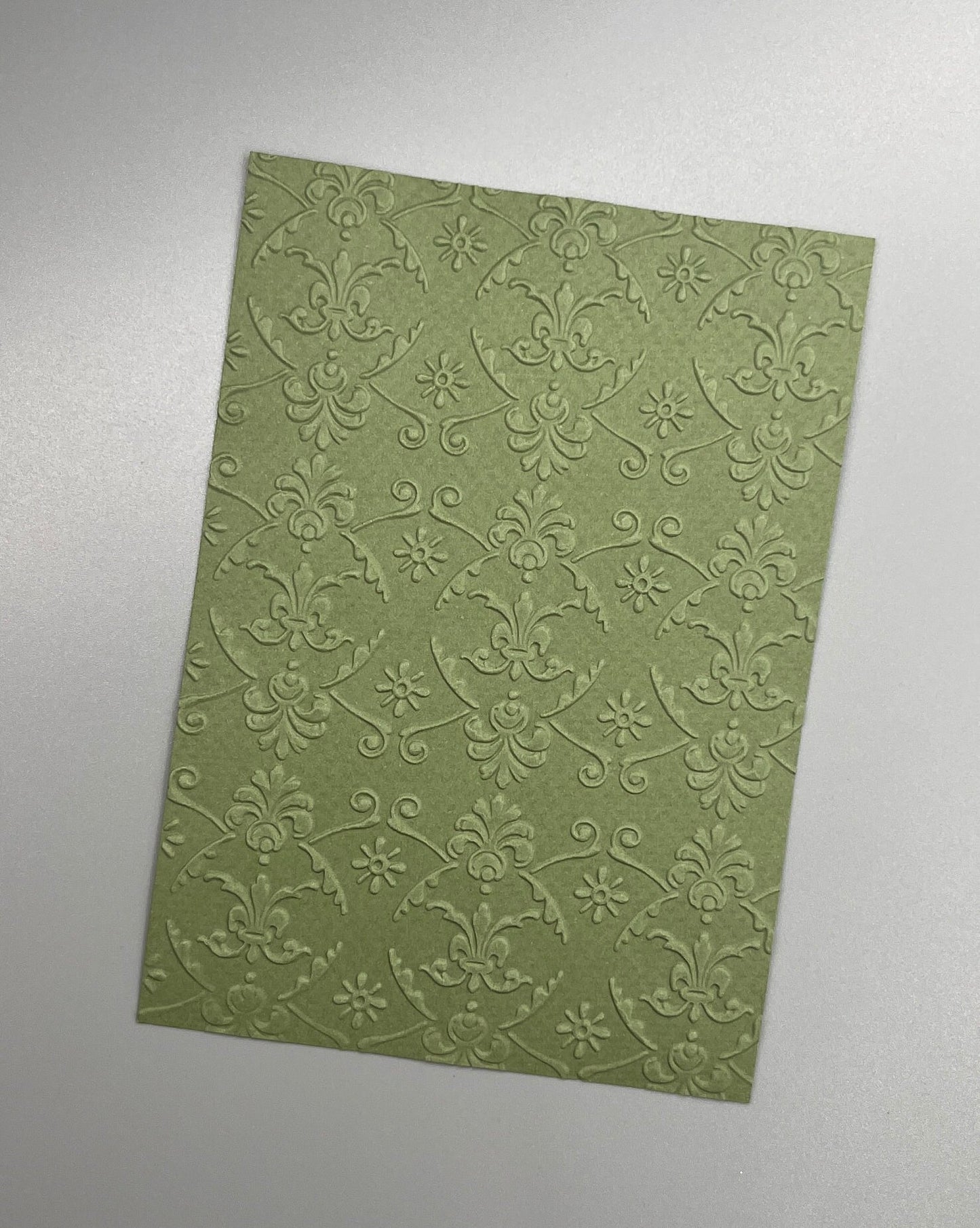 Embossed Castle Paper Cards – Components for Handmade Cards (10.5 x 14.5cm)