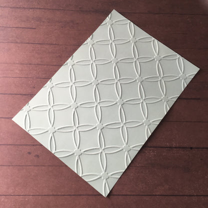 Embossed Paper Card – Component for Handmade Cards (Multiple Sizes & Colours)