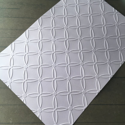 Embossed Paper Card – Component for Handmade Cards (Multiple Sizes & Colours)