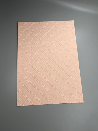 Embossed Paper Cards – Components for Handmade Cards (Multiple Colours & Sizes)