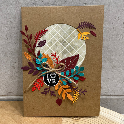 Handmade Embossed Greeting Card Making Kit – Birthday, Valentine’s, Mother’s & Father’s Day (5x7")
